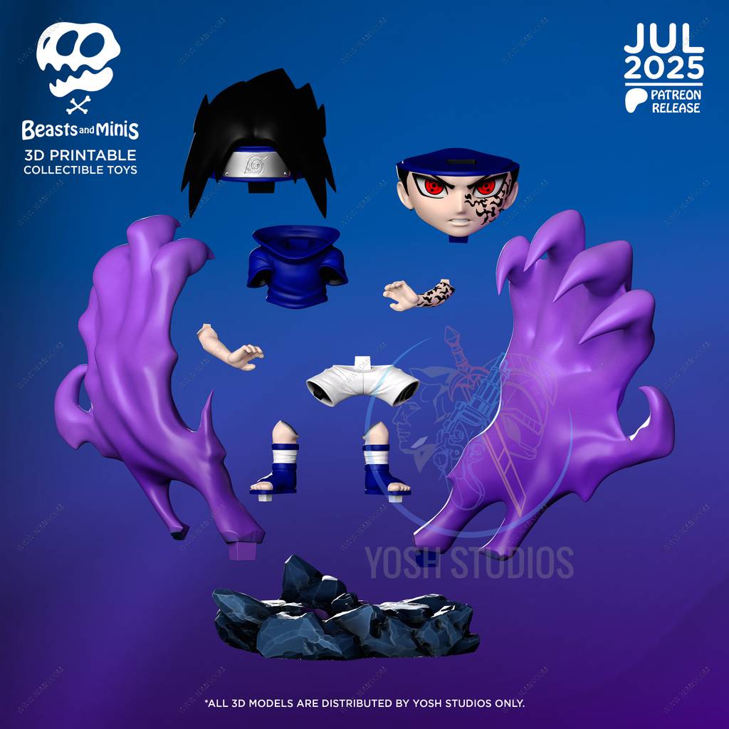 P站图纸印象馆 Yosh 火影忍者 宇智波佐助 Yosh 火影忍者 宇智波佐助