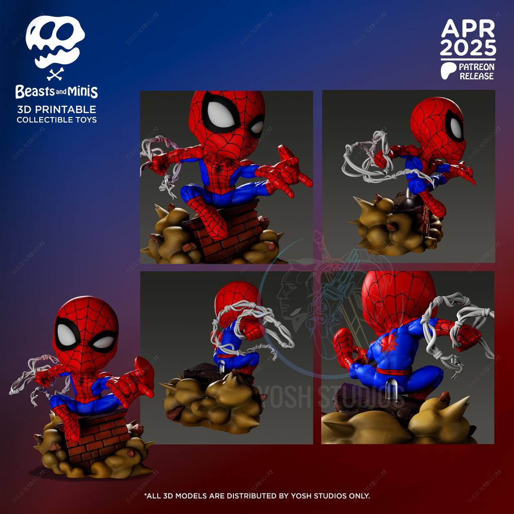 P站图纸印象馆 Yosh DC漫画 蜘蛛侠 Yosh DC漫画 蜘蛛侠