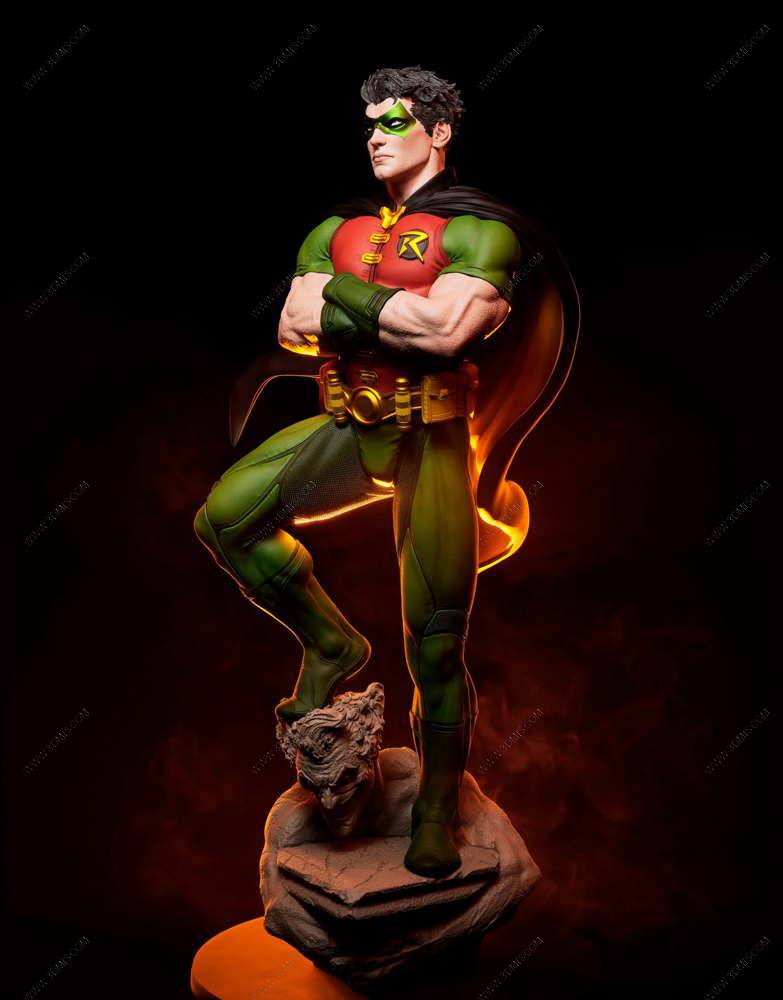 P站图纸印象馆 PolyMind DC漫画 罗宾 PolyMind DC漫画 罗宾