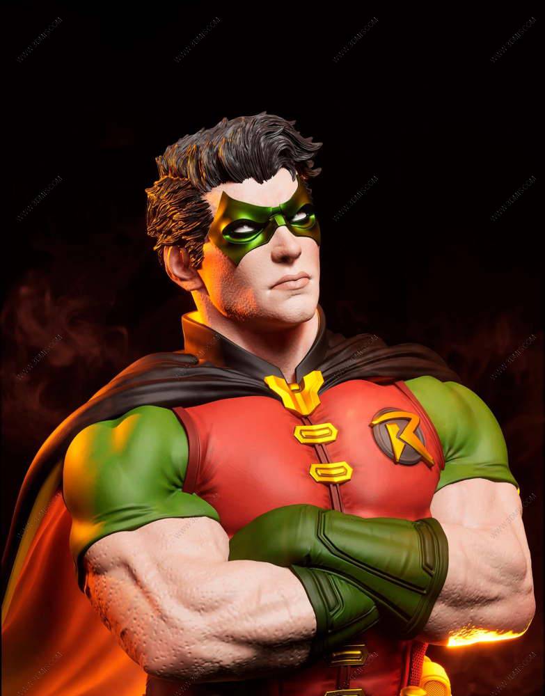 P站图纸印象馆 PolyMind DC漫画 罗宾 PolyMind DC漫画 罗宾