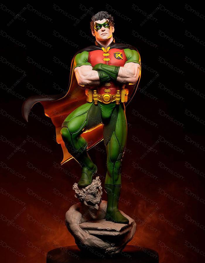 P站图纸印象馆 PolyMind DC漫画 罗宾 PolyMind DC漫画 罗宾