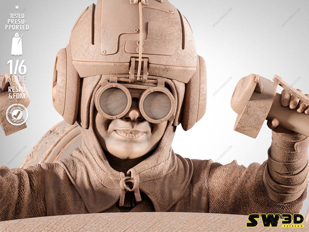 P站图纸印象馆 SW3D 星球大战 阿纳金·天行者 SW3D 星球大战 阿纳金·天行者