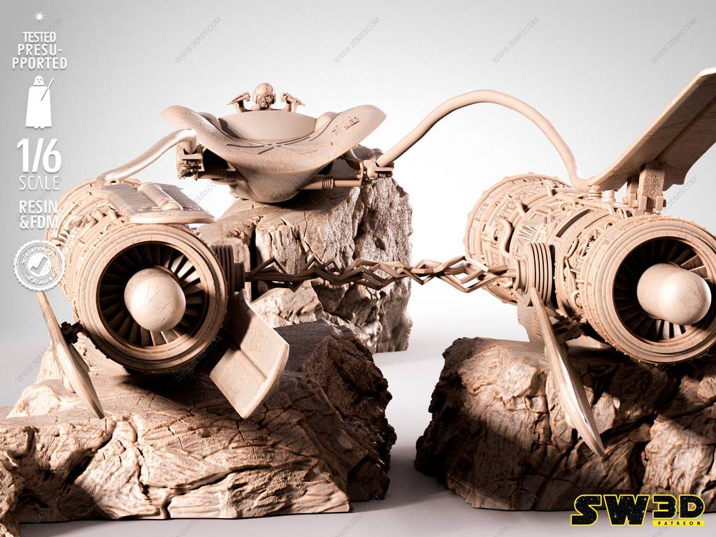 P站图纸印象馆 SW3D 星球大战 阿纳金·天行者 SW3D 星球大战 阿纳金·天行者