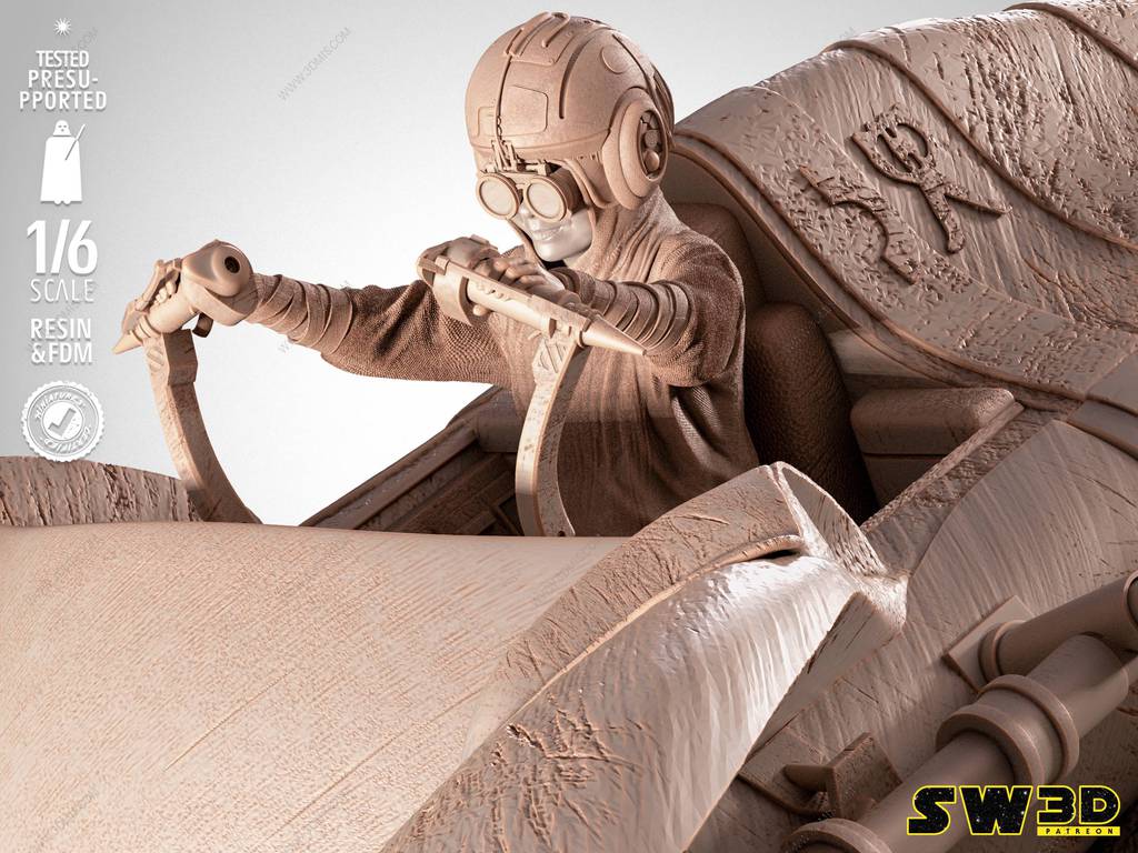 P站图纸印象馆 SW3D 星球大战 阿纳金·天行者 SW3D 星球大战 阿纳金·天行者