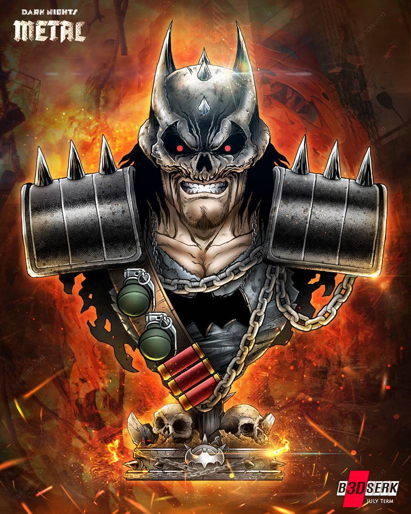 P站图纸印象馆 B3DSERK DC漫画 匝尼亚蝙蝠侠 B3DSERK DC漫画 匝尼亚蝙蝠侠