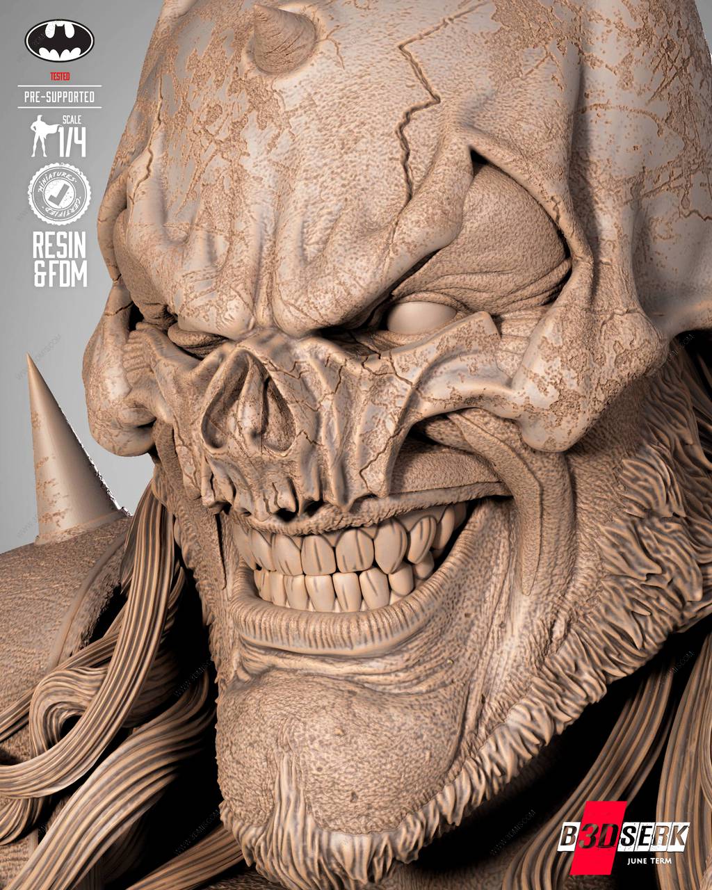 P站图纸印象馆 B3DSERK DC漫画 匝尼亚蝙蝠侠 B3DSERK DC漫画 匝尼亚蝙蝠侠