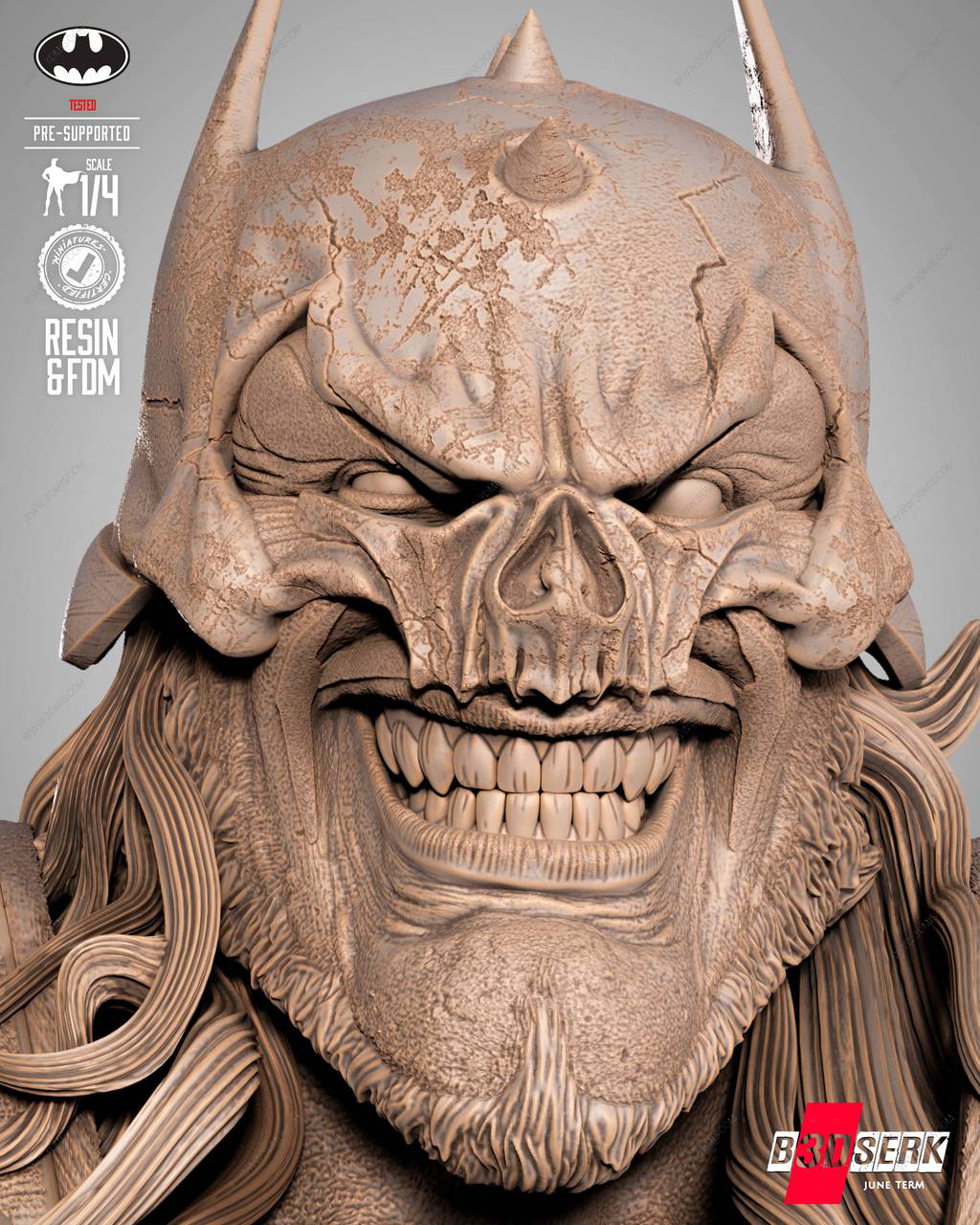 P站图纸印象馆 B3DSERK DC漫画 匝尼亚蝙蝠侠 B3DSERK DC漫画 匝尼亚蝙蝠侠