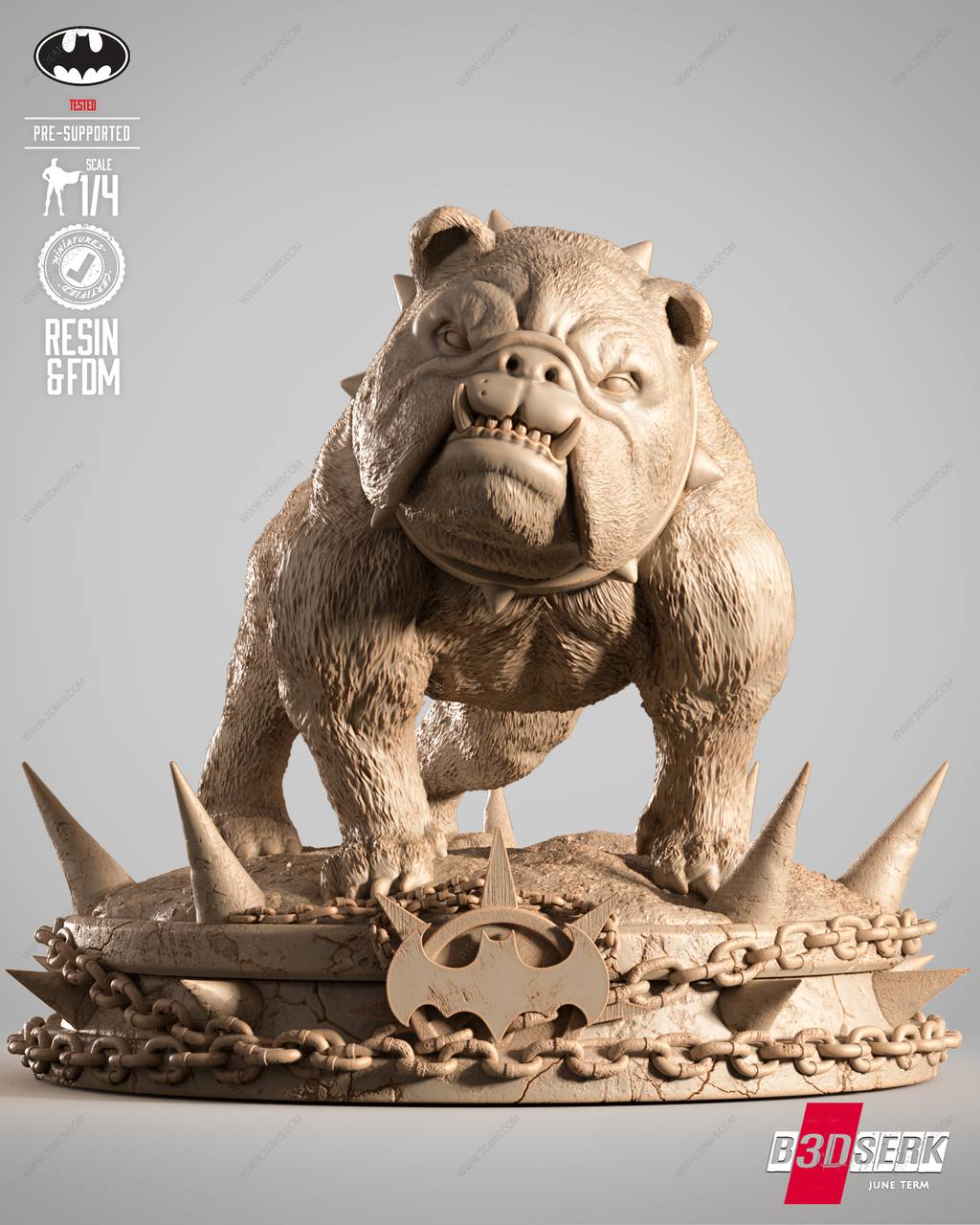 P站图纸印象馆 B3DSERK DC漫画 匝尼亚蝙蝠侠的狗 B3DSERK DC漫画 匝尼亚蝙蝠侠的狗