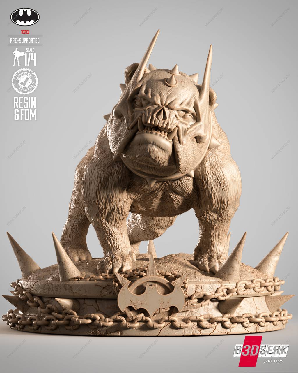 P站图纸印象馆 B3DSERK DC漫画 匝尼亚蝙蝠侠的狗 B3DSERK DC漫画 匝尼亚蝙蝠侠的狗