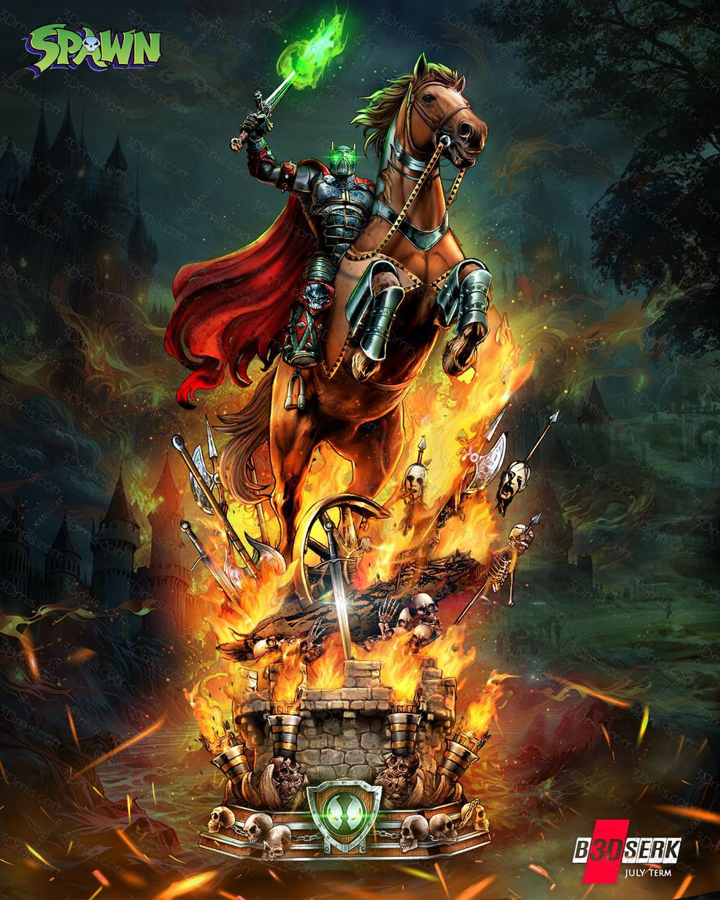 P站图纸印象馆 B3DSERK 麦克法兰再生侠 大剑 B3DSERK 麦克法兰再生侠 大剑