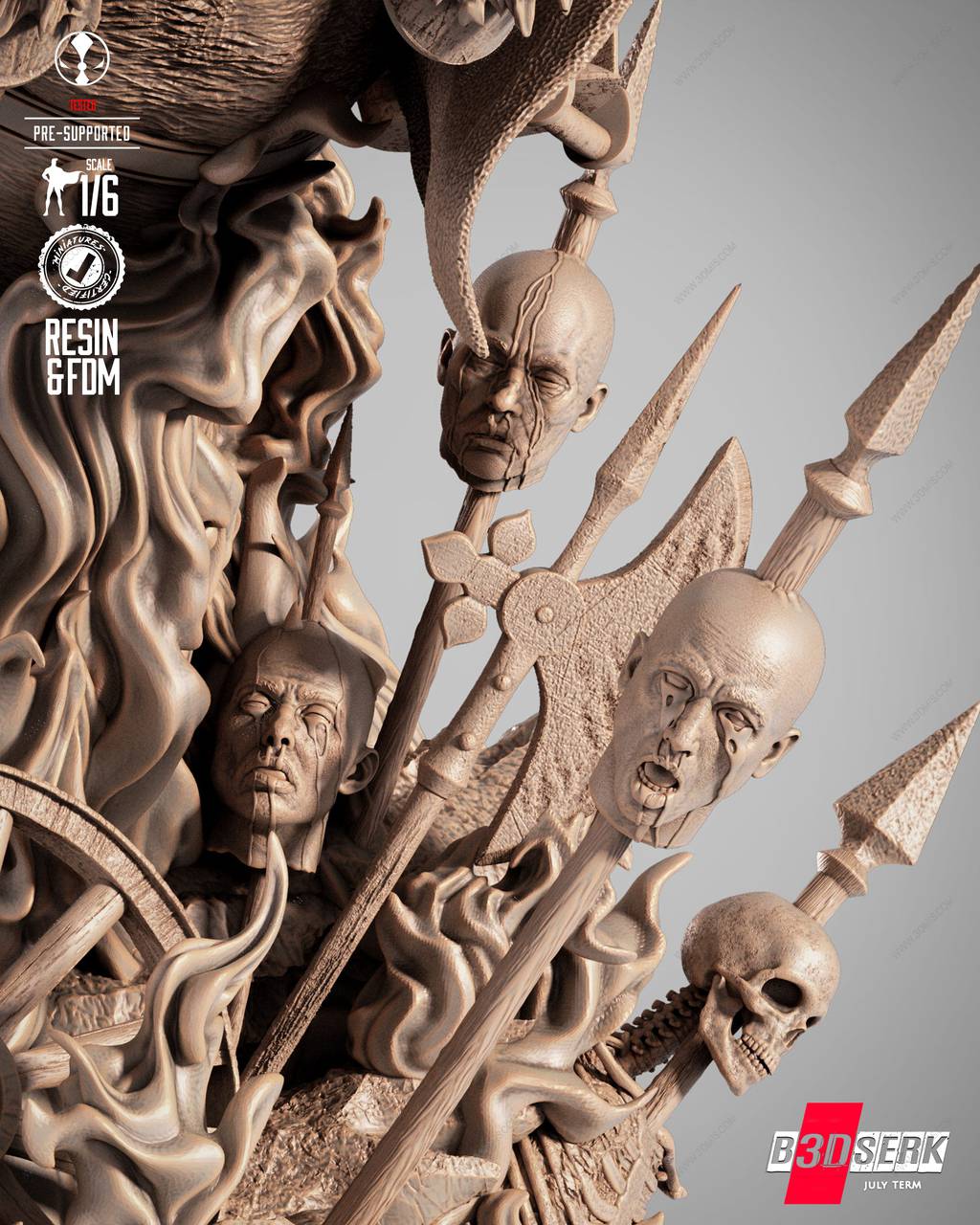 P站图纸印象馆 B3DSERK 麦克法兰再生侠 大剑 B3DSERK 麦克法兰再生侠 大剑