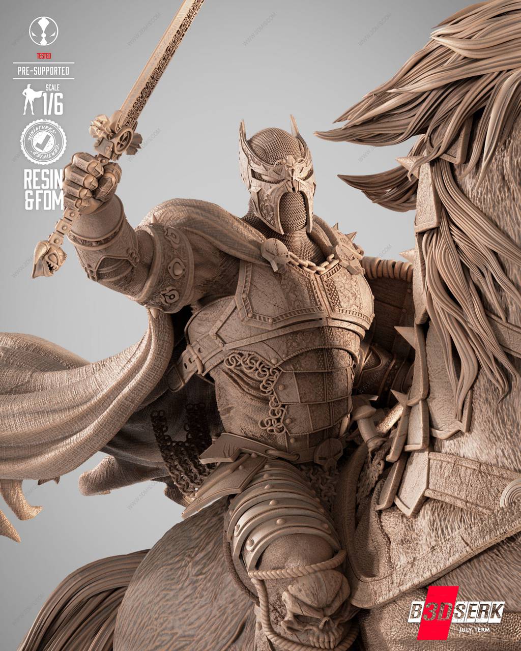 P站图纸印象馆 B3DSERK 麦克法兰再生侠 大剑 B3DSERK 麦克法兰再生侠 大剑