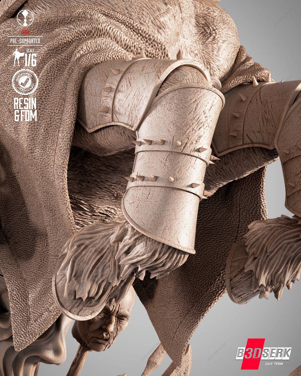 P站图纸印象馆 B3DSERK 麦克法兰再生侠 大剑 B3DSERK 麦克法兰再生侠 大剑