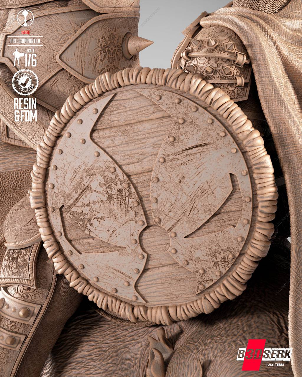 P站图纸印象馆 B3DSERK 麦克法兰再生侠 大剑 B3DSERK 麦克法兰再生侠 大剑