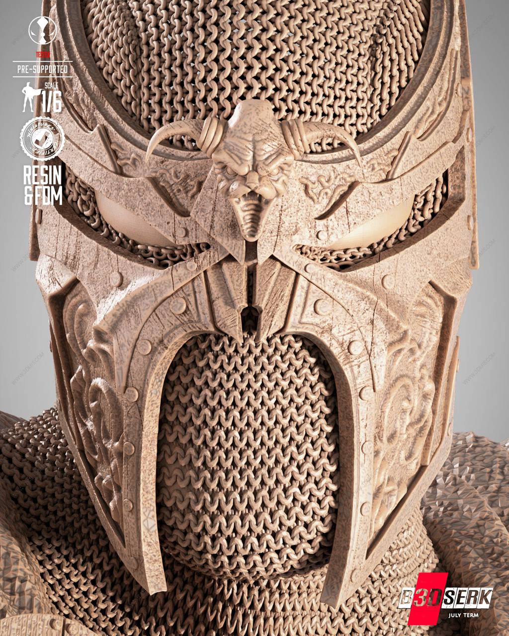 P站图纸印象馆 B3DSERK 麦克法兰再生侠 大剑 B3DSERK 麦克法兰再生侠 大剑