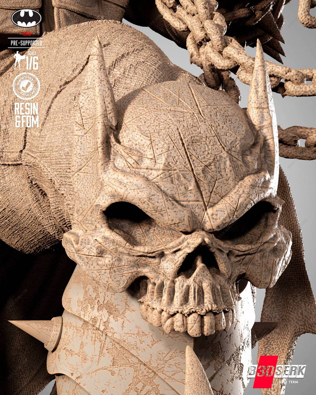 P站图纸印象馆 B3DSERK DC漫画 匝尼亚蝙蝠侠 B3DSERK DC漫画 匝尼亚蝙蝠侠