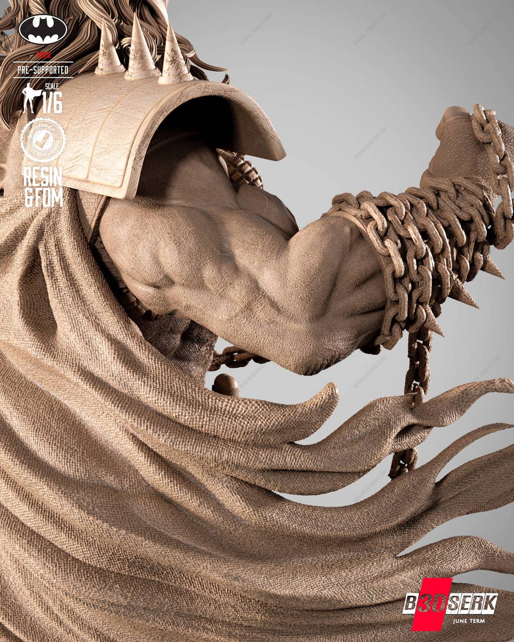 P站图纸印象馆 B3DSERK DC漫画 匝尼亚蝙蝠侠 B3DSERK DC漫画 匝尼亚蝙蝠侠