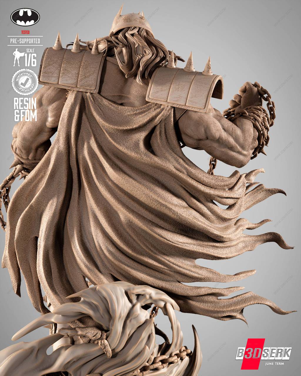 P站图纸印象馆 B3DSERK DC漫画 匝尼亚蝙蝠侠 B3DSERK DC漫画 匝尼亚蝙蝠侠