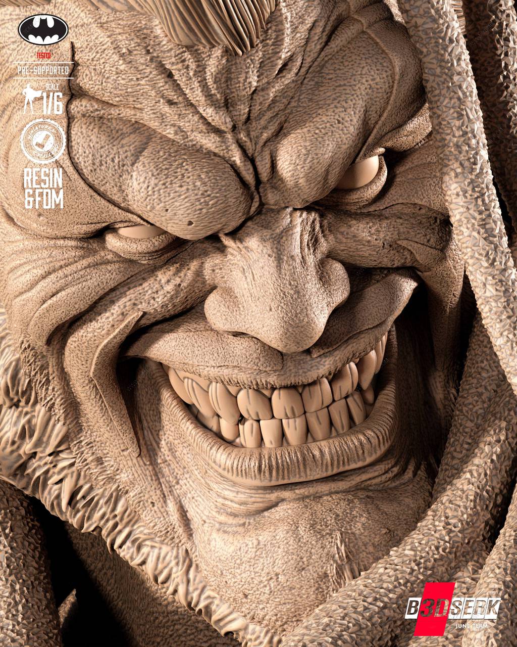 P站图纸印象馆 B3DSERK DC漫画 匝尼亚蝙蝠侠 B3DSERK DC漫画 匝尼亚蝙蝠侠