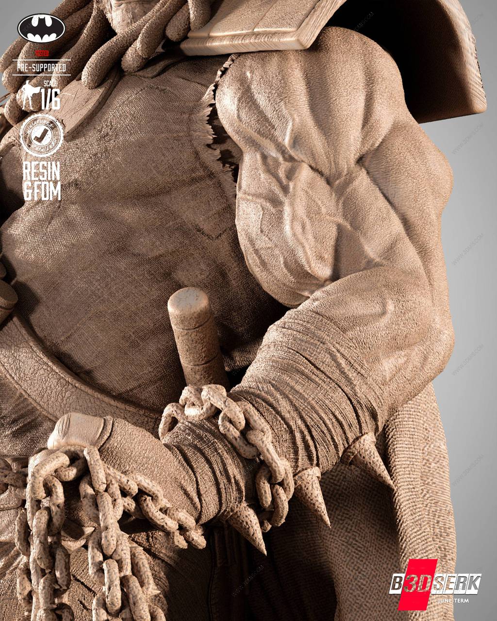 P站图纸印象馆 B3DSERK DC漫画 匝尼亚蝙蝠侠 B3DSERK DC漫画 匝尼亚蝙蝠侠