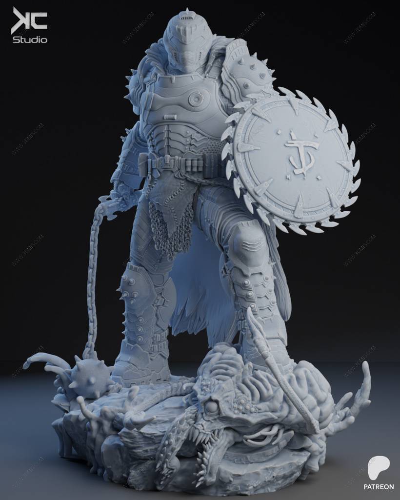 P站图纸印象馆 KcStudio 毁灭战士 恶魔屠戮者 KcStudio 毁灭战士 恶魔屠戮者