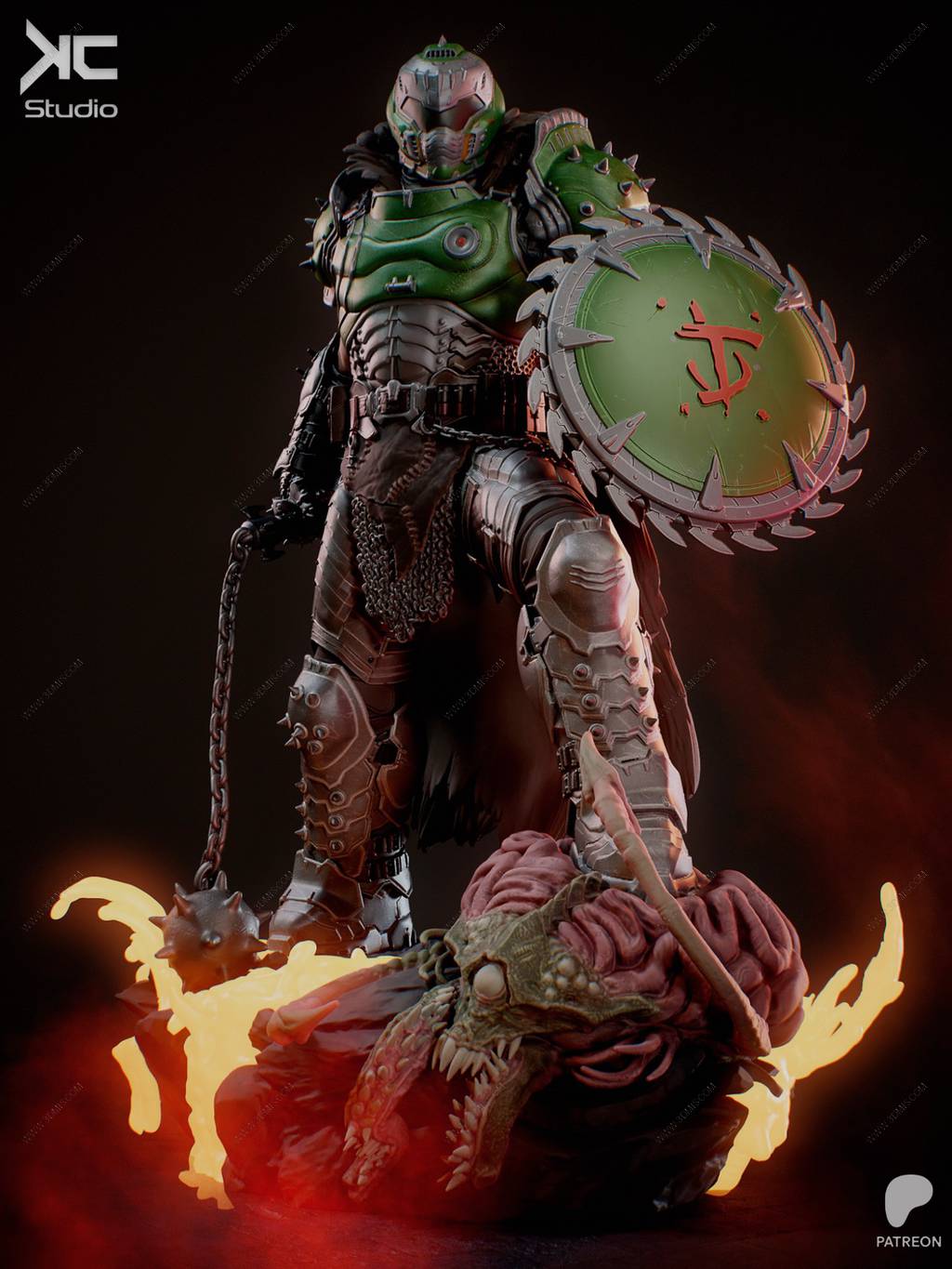 P站图纸印象馆 KcStudio 毁灭战士 恶魔屠戮者 KcStudio 毁灭战士 恶魔屠戮者