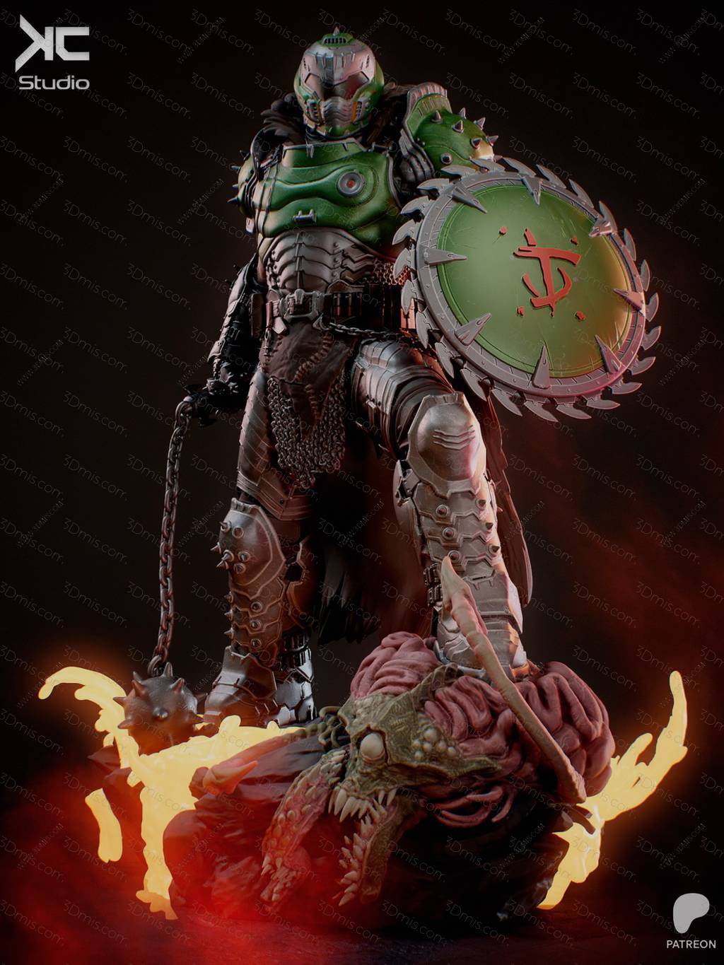 P站图纸印象馆 KcStudio 毁灭战士 恶魔屠戮者 KcStudio 毁灭战士 恶魔屠戮者