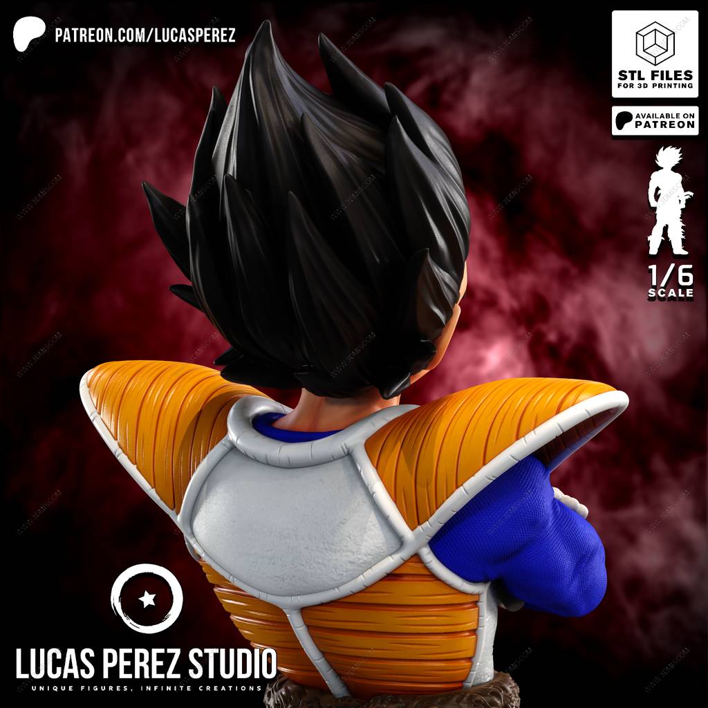 P站图纸印象馆 Lucas Perez 龙珠 贝吉塔 Lucas Perez 龙珠 贝吉塔