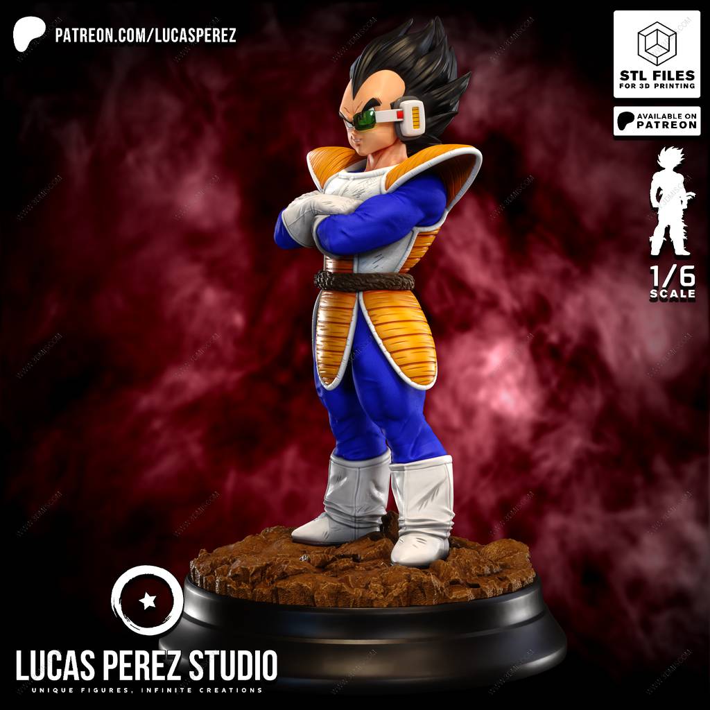 P站图纸印象馆 Lucas Perez 龙珠 贝吉塔 Lucas Perez 龙珠 贝吉塔