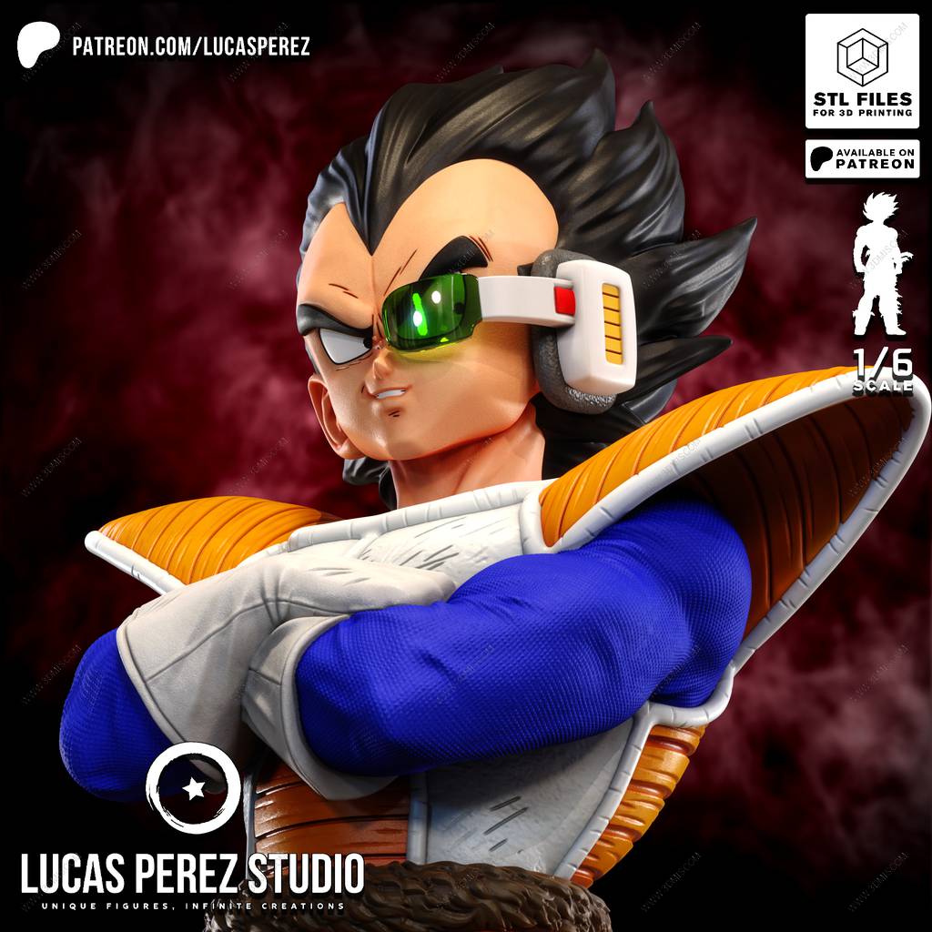 P站图纸印象馆 Lucas Perez 龙珠 贝吉塔 Lucas Perez 龙珠 贝吉塔