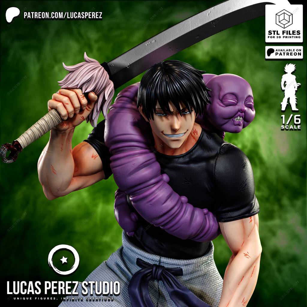 P站图纸印象馆 Lucas Perez 咒术回战 伏黑甚尔 Lucas Perez 咒术回战 伏黑甚尔