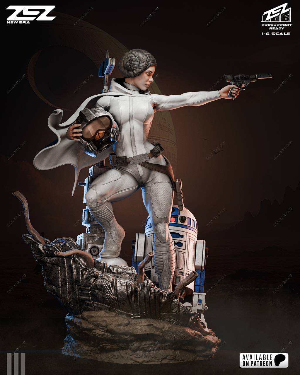 P站图纸印象馆 ZEZ STUDIOS 星球大战 莱娅·奥加纳·索罗 ZEZ STUDIOS 星球大战 莱娅·奥加纳·索罗