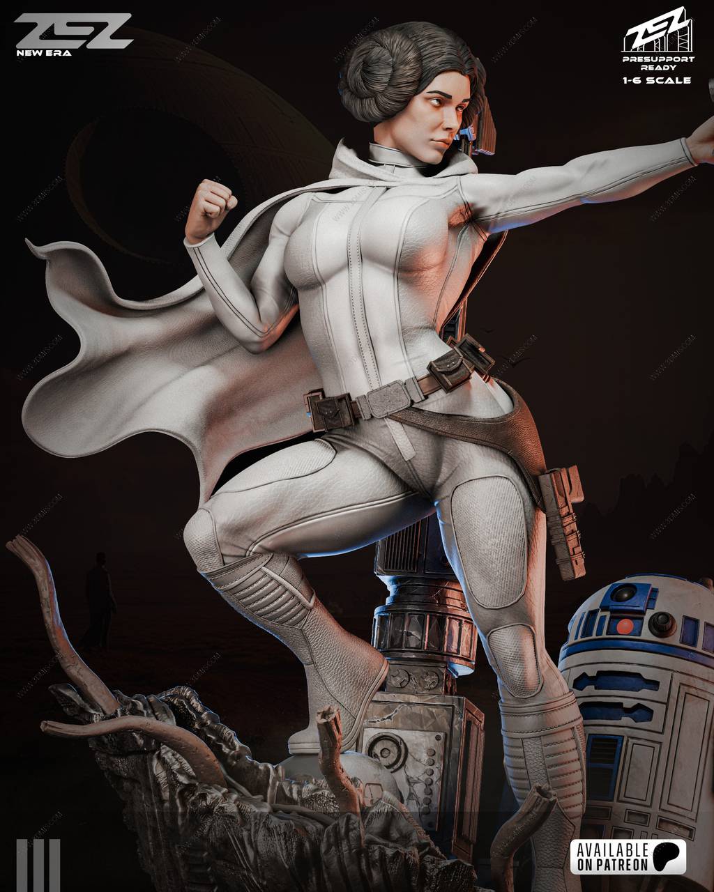 P站图纸印象馆 ZEZ STUDIOS 星球大战 莱娅·奥加纳·索罗 ZEZ STUDIOS 星球大战 莱娅·奥加纳·索罗