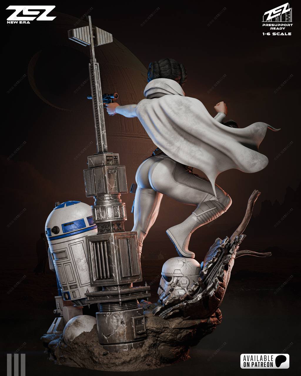 P站图纸印象馆 ZEZ STUDIOS 星球大战 莱娅·奥加纳·索罗 ZEZ STUDIOS 星球大战 莱娅·奥加纳·索罗