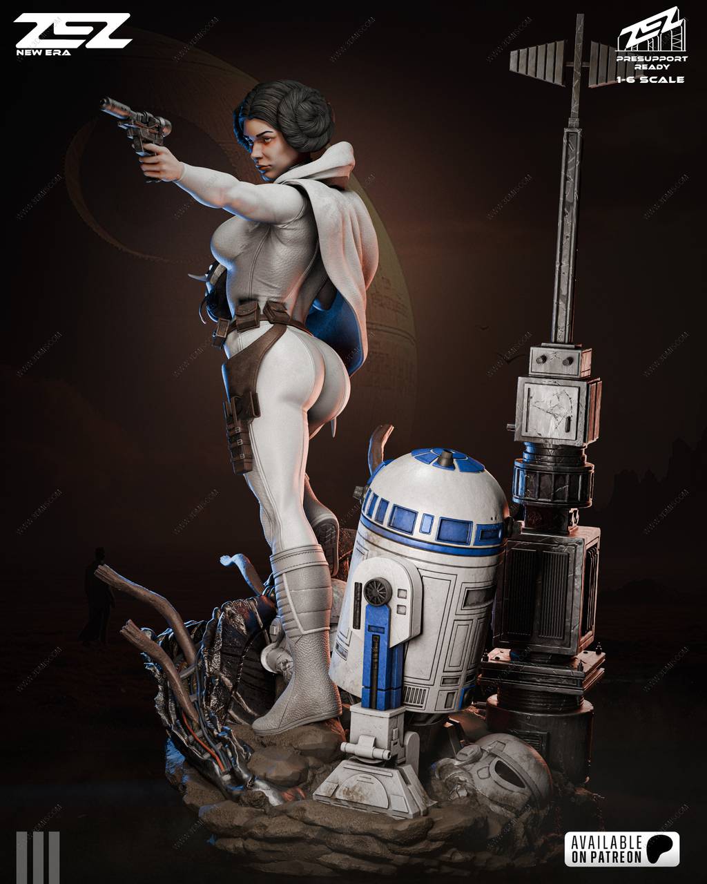 P站图纸印象馆 ZEZ STUDIOS 星球大战 莱娅·奥加纳·索罗 ZEZ STUDIOS 星球大战 莱娅·奥加纳·索罗