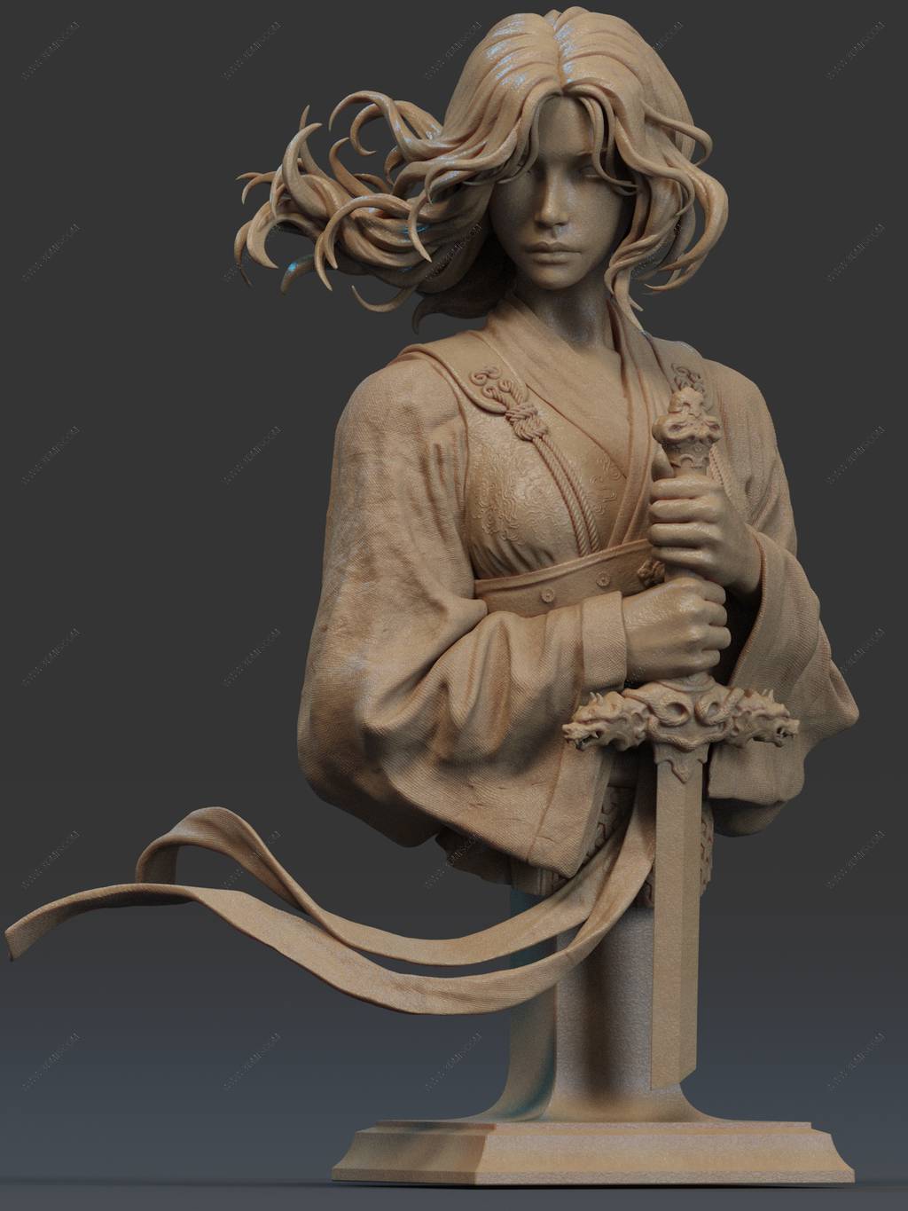 P站图纸印象馆 CA3D 2025年7月半身像合集 CA3D 2025年7月半身像合集