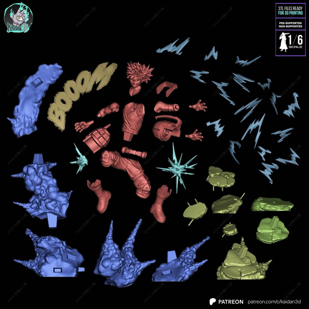 P站图纸印象馆 Kaidan 爆豪胜己 Kaidan 爆豪胜己