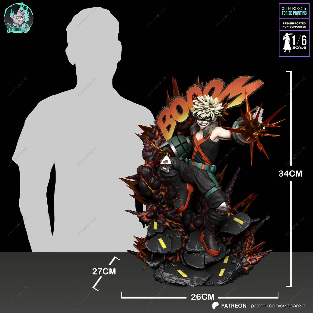 P站图纸印象馆 Kaidan 爆豪胜己 Kaidan 爆豪胜己