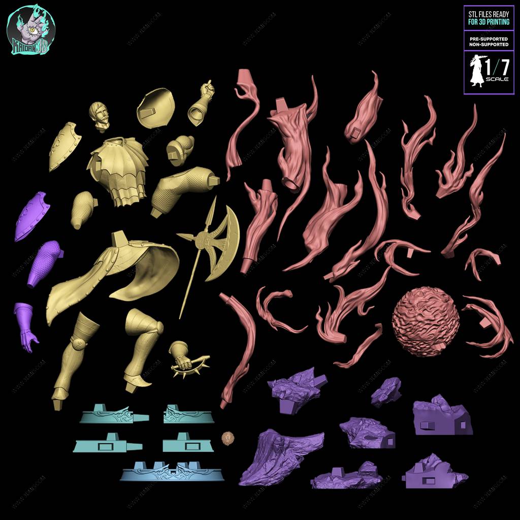 P站图纸印象馆 Kaidan 七大罪 艾斯卡诺 Kaidan 七大罪 艾斯卡诺