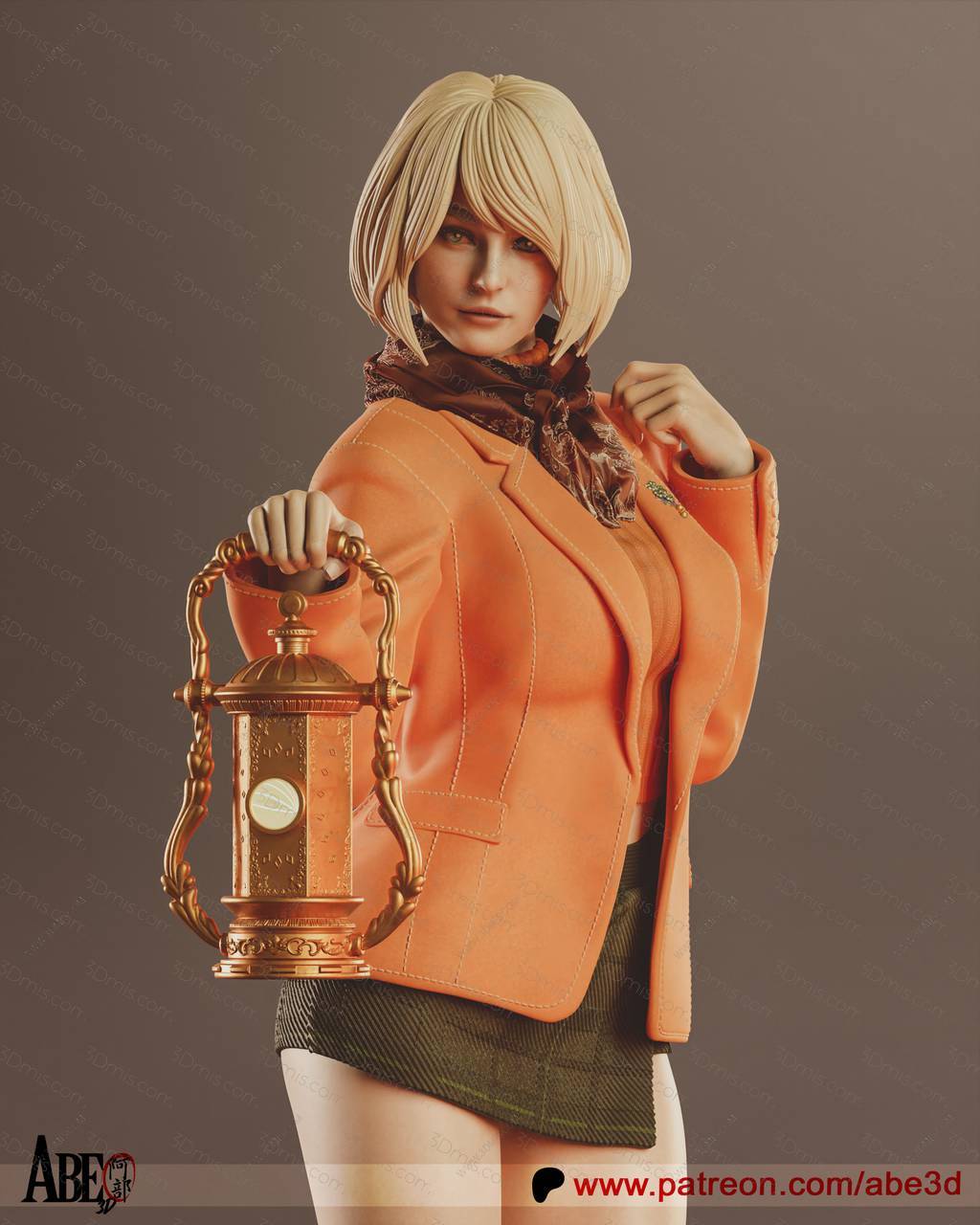 ABE3D 漫威 红发索尼娅