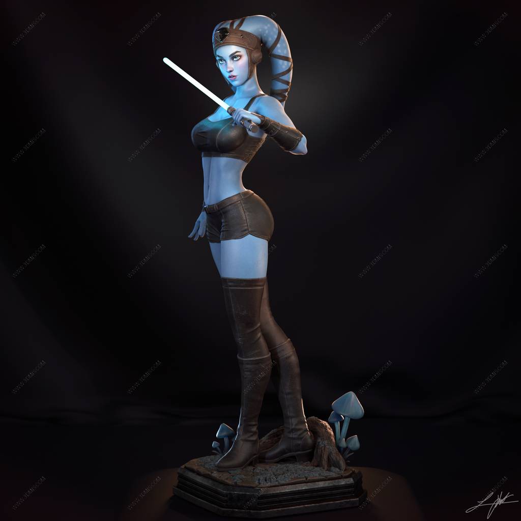 P站图纸印象馆 ABE3D 星球大战 艾拉·塞库拉 ABE3D 星球大战 艾拉·塞库拉