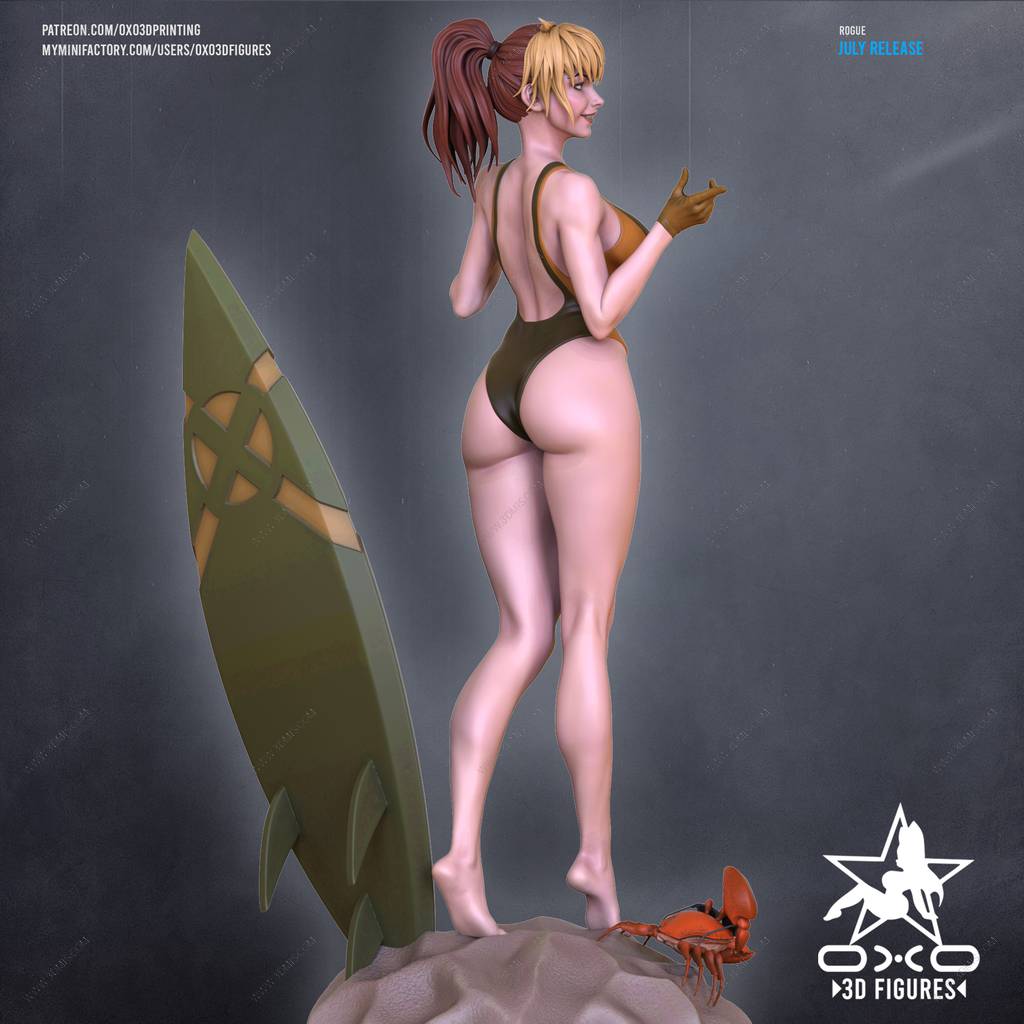 P站图纸印象馆 OXO3D 漫威 安娜‧瑪莉‧瑞雯 OXO3D 漫威 安娜‧瑪莉‧瑞雯