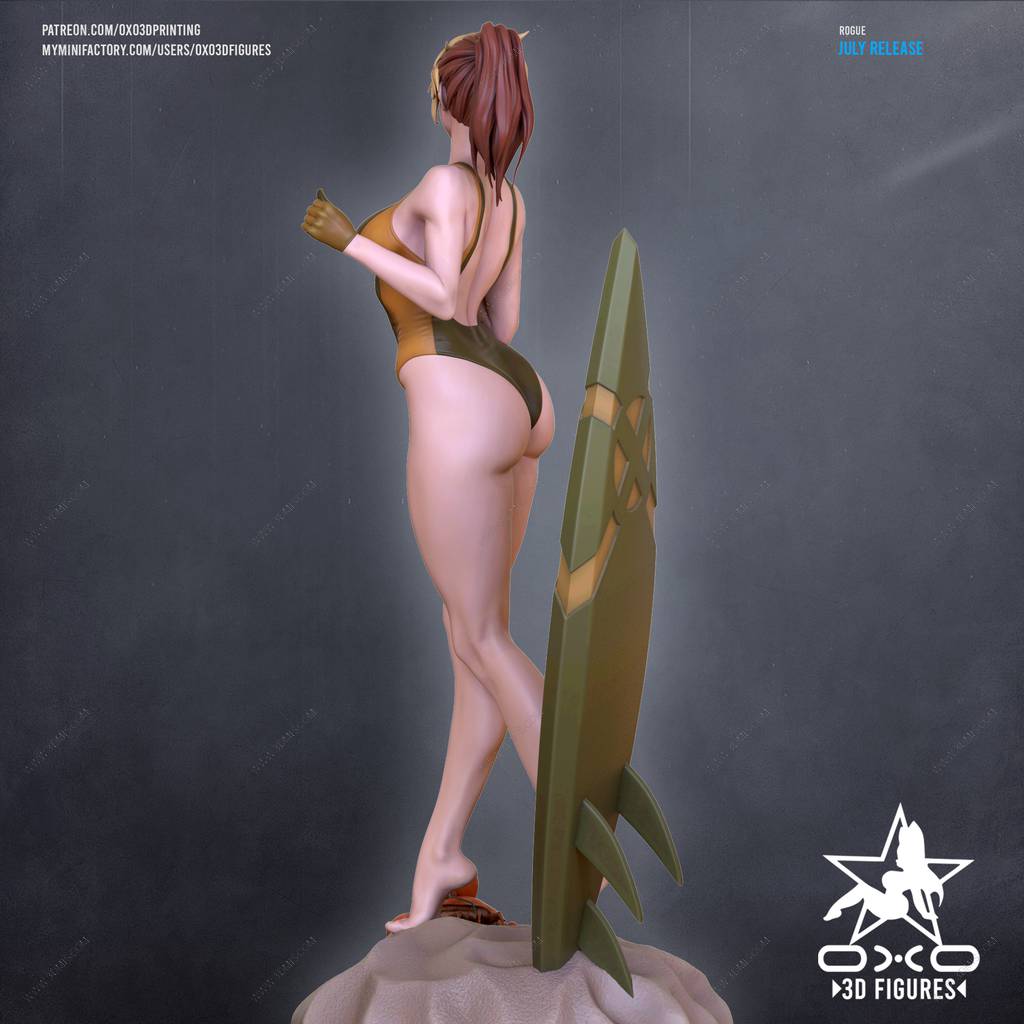 P站图纸印象馆 OXO3D 漫威 安娜‧瑪莉‧瑞雯 OXO3D 漫威 安娜‧瑪莉‧瑞雯