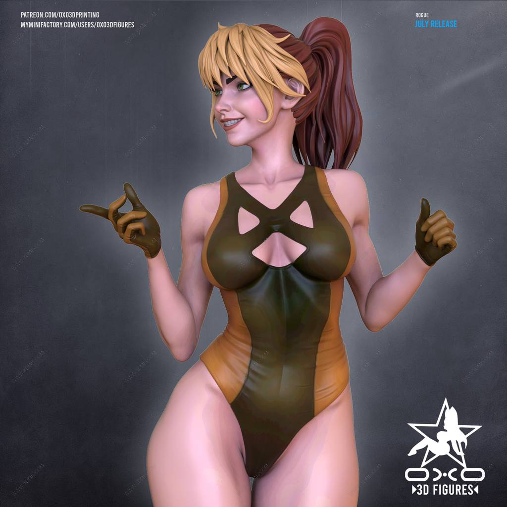 P站图纸印象馆 OXO3D 漫威 安娜‧瑪莉‧瑞雯 OXO3D 漫威 安娜‧瑪莉‧瑞雯