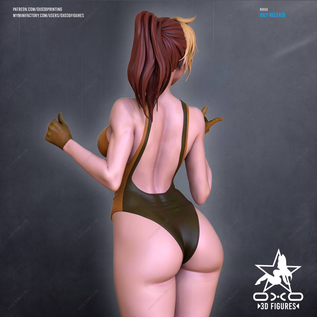 P站图纸印象馆 OXO3D 漫威 安娜‧瑪莉‧瑞雯 OXO3D 漫威 安娜‧瑪莉‧瑞雯