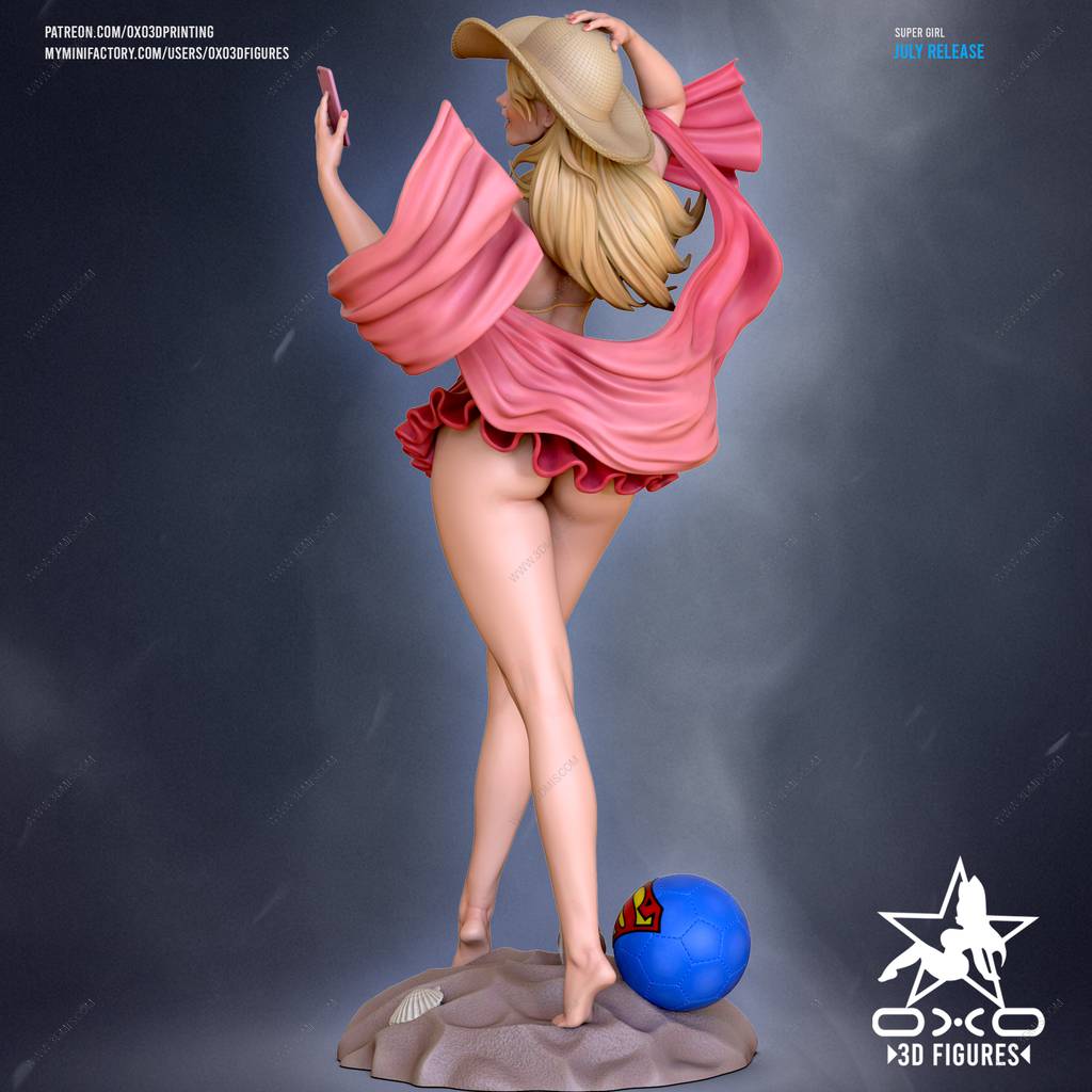 P站图纸印象馆 OXO3D DC漫画 女超人 OXO3D DC漫画 女超人