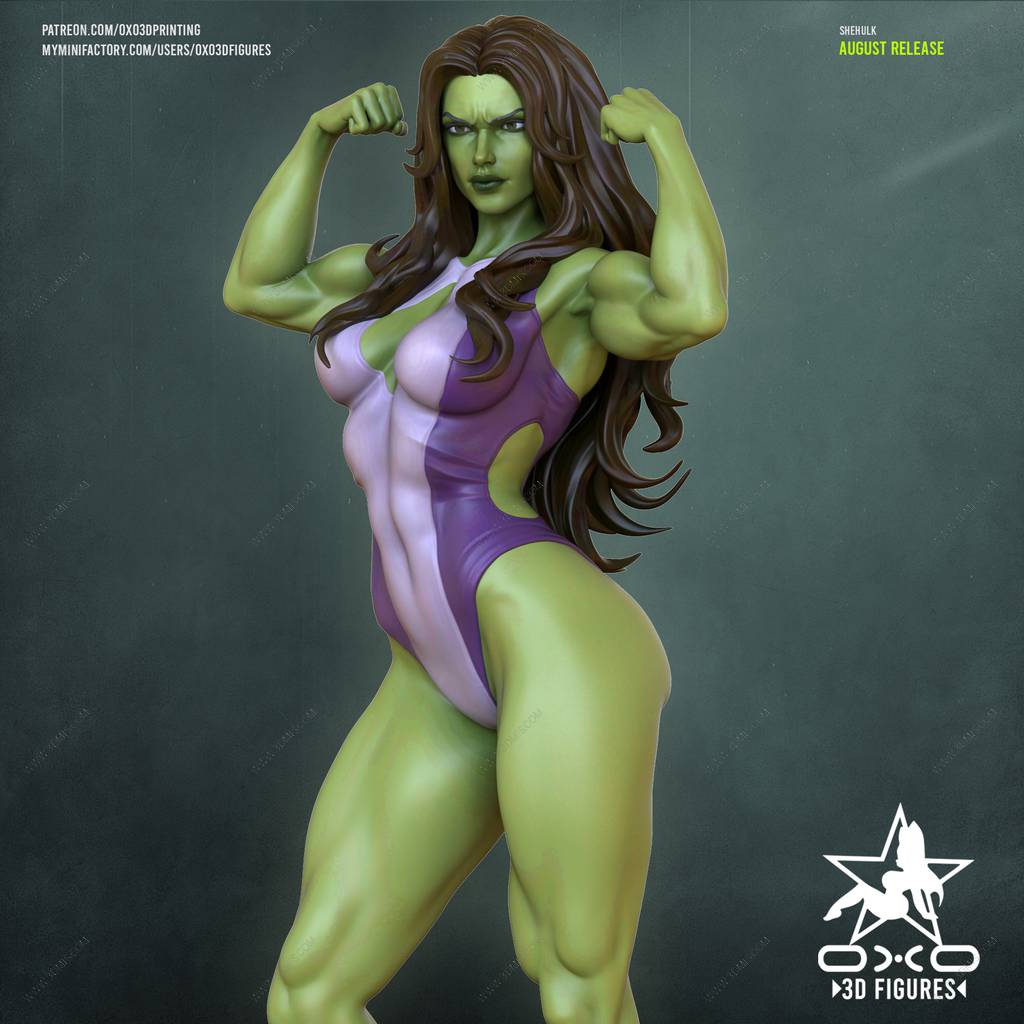 P站图纸印象馆 OXO3D 漫威 珍妮佛·苏珊·沃尔特斯 OXO3D 漫威 珍妮佛·苏珊·沃尔特斯