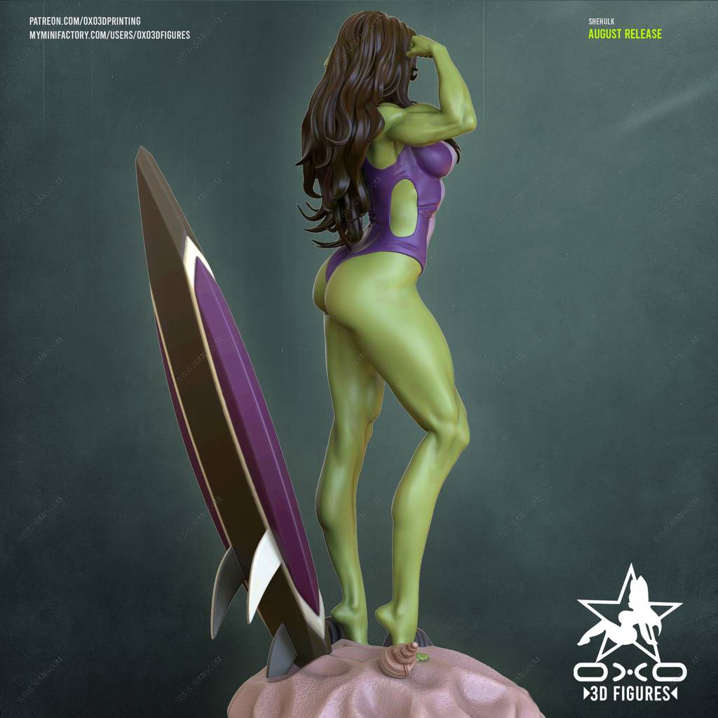 P站图纸印象馆 OXO3D 漫威 珍妮佛·苏珊·沃尔特斯 OXO3D 漫威 珍妮佛·苏珊·沃尔特斯