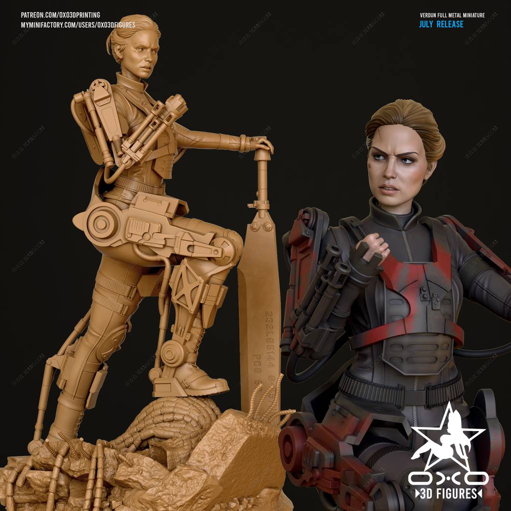 P站图纸印象馆 OXO3D 明日边缘 全金属贱人 OXO3D 明日边缘 全金属贱人