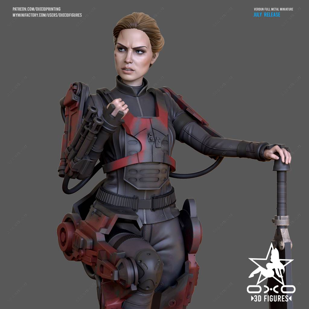 P站图纸印象馆 OXO3D 明日边缘 全金属贱人 OXO3D 明日边缘 全金属贱人